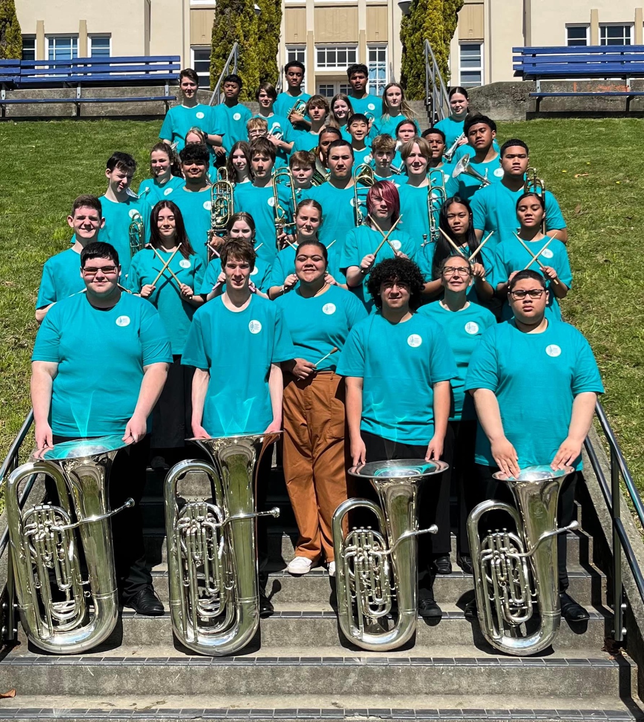 National Secondary Schools' Brass Band in 2024